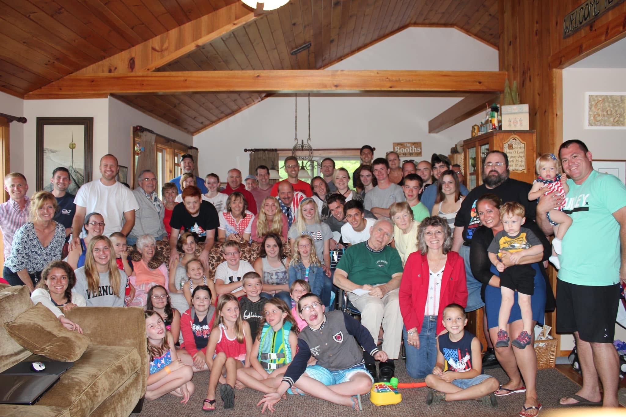 The Booth Family annual gathering in Vermont
